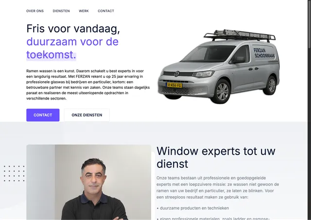 Ferzanschoonmaak